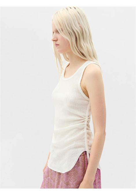 tank top mara donna bianco ANN DEMEULEMEESTER | B0011982 FA736002